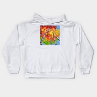 Sky birch Kids Hoodie